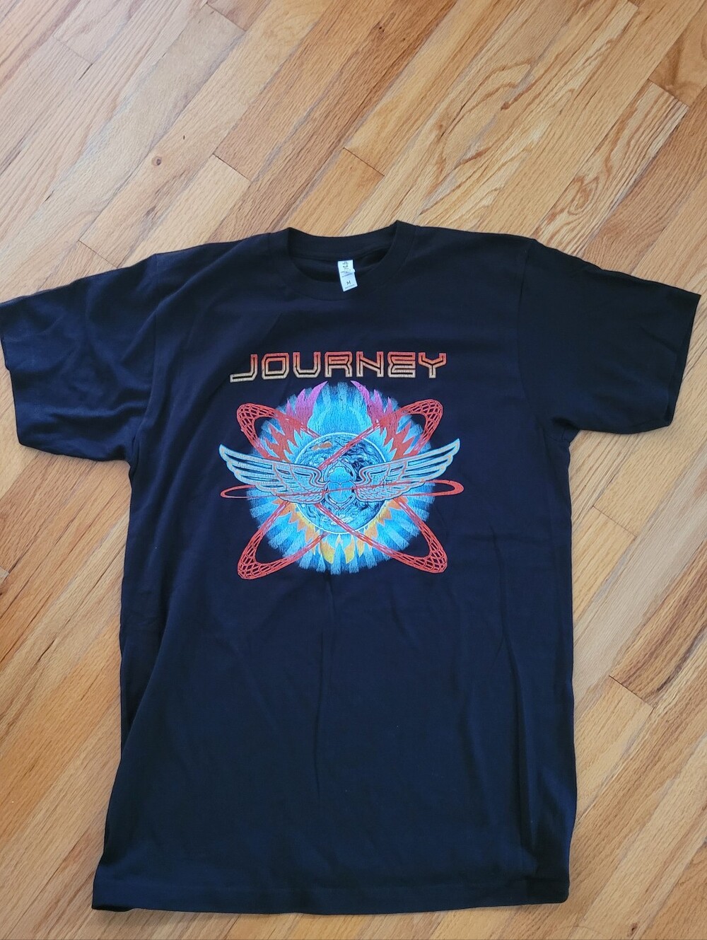 Journey Official Tour Tee Infinite Energy - Black M NWT